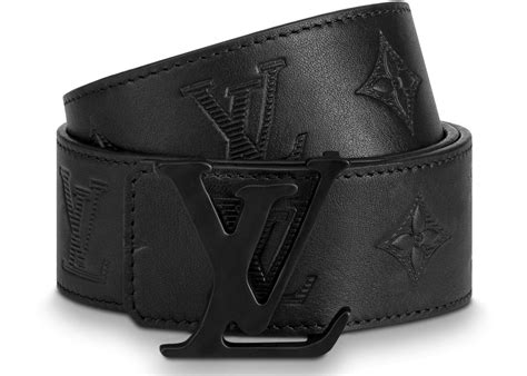 louis vuitton belt black